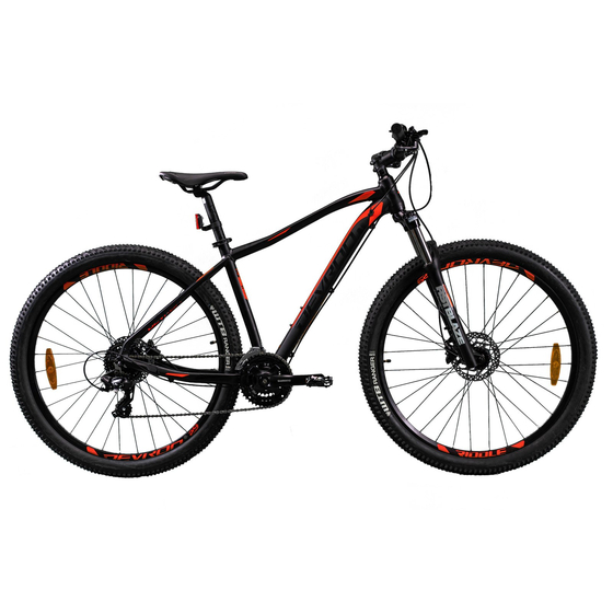 Bicicleta Mtb Devron Riddle 2023 RM0.9 - 29 Inch, M, Negru-Rosu, Culoare produs: Negru/Rosu, Marime produs: M