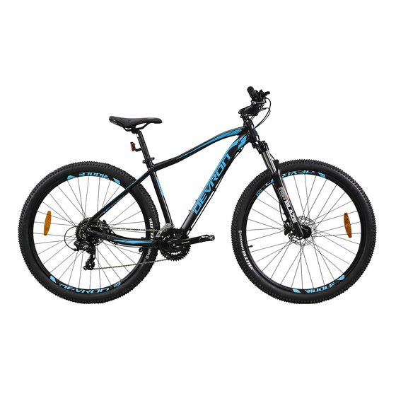 Bicicleta Mtb Devron Riddle 2023 RM1.9 - 29 Inch, XL, Negru-Albastru, Culoare produs: Negru/Albastru, Marime produs: XL