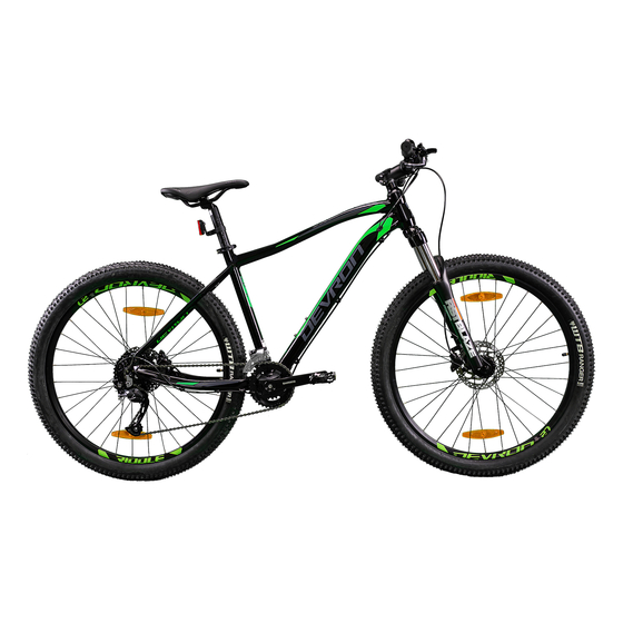 Bicicleta Mtb Devron Riddle 2023 RM2.7 - 27.5 Inch, M, Negru, Culoare produs: Negru, Marime produs: M