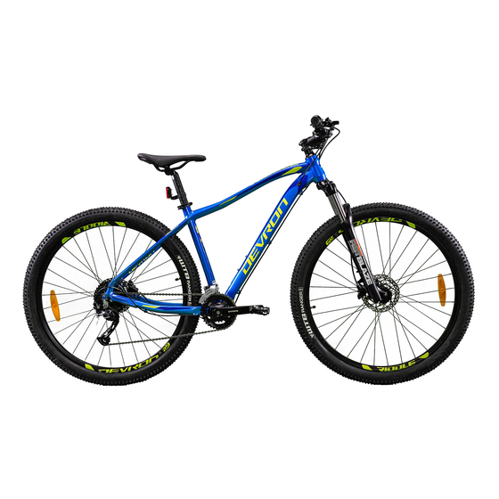 Bicicleta Mtb Devron Riddle 2023 RM2.9 - 29 Inch, M, Albastru, Culoare produs: Albastru, Marime produs: M