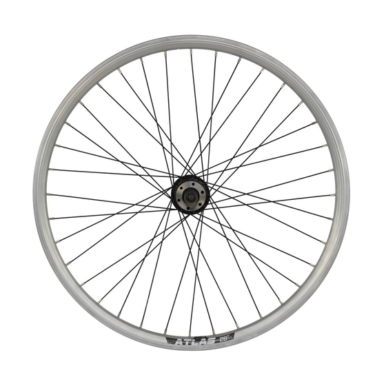 Roata Fata Bicicleta Cerurim - 559 x 18, 26 Inch, Argintiu
