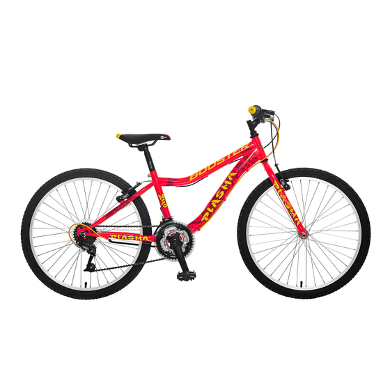 Bicicleta Copii Booster Plasma - 24 Inch, Roz, Culoare produs: Roz, Dimensiune roata produs: 24 inch
