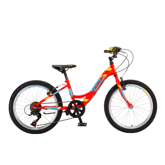 Bicicleta Copii Polar Modesty - 20 Inch, Rosu, Culoare produs: Rosu, Dimensiune roata produs: 20 inch