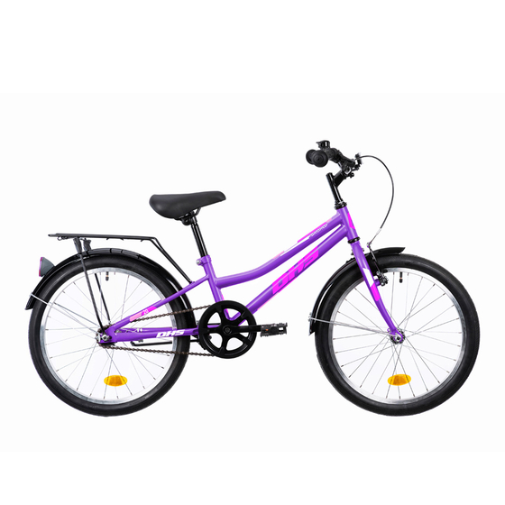 Bicicleta Copii Dhs 2002 - 20 Inch, Mov, Culoare produs: Mov