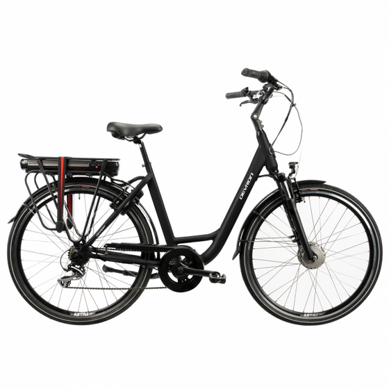 Bicicleta Electrica Devron 28220 - 28 Inch, XL, Negru, Culoare produs: Negru, Marime produs: L
