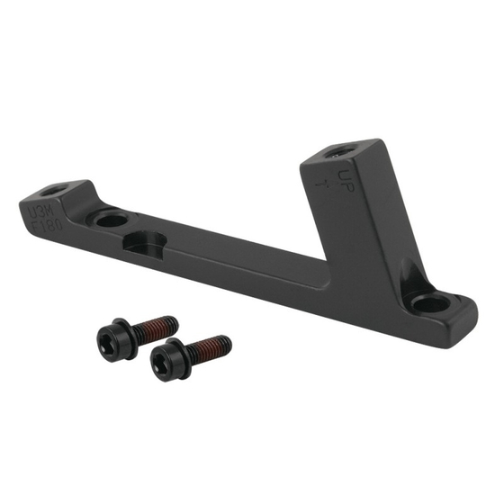 Adaptor etrier fata postmount Force 180 mm negru