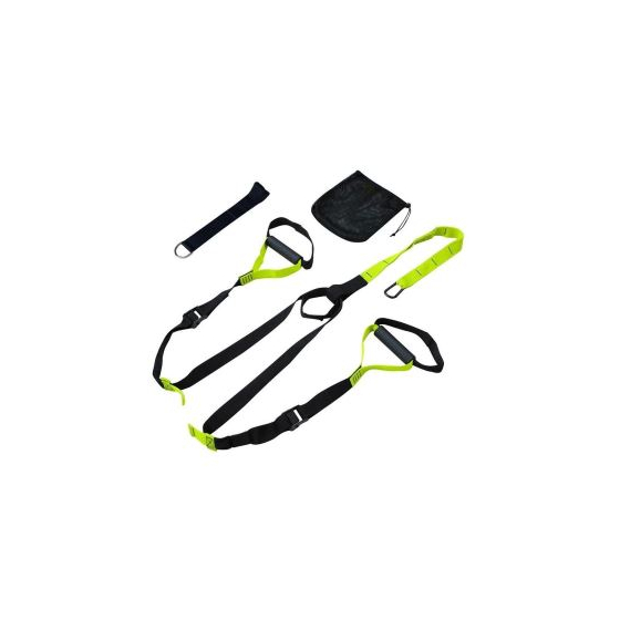 Sistem Trx Bodytrainer Home - Negru-Verde