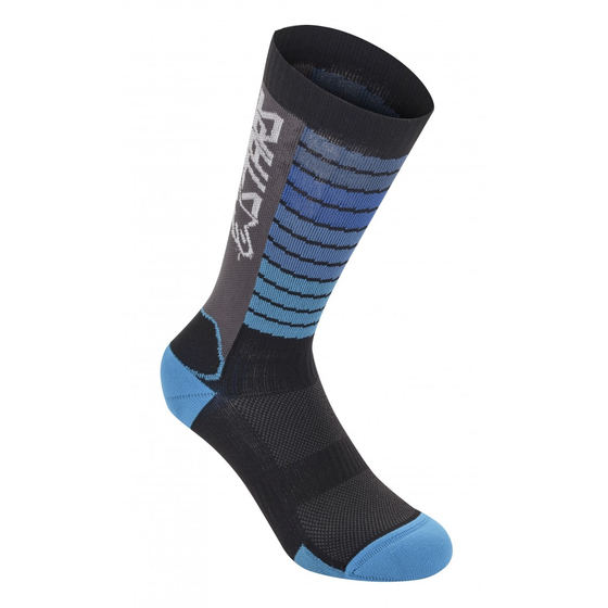 Sosete Alpinestars Drop Socks 22 Black/Aqua M