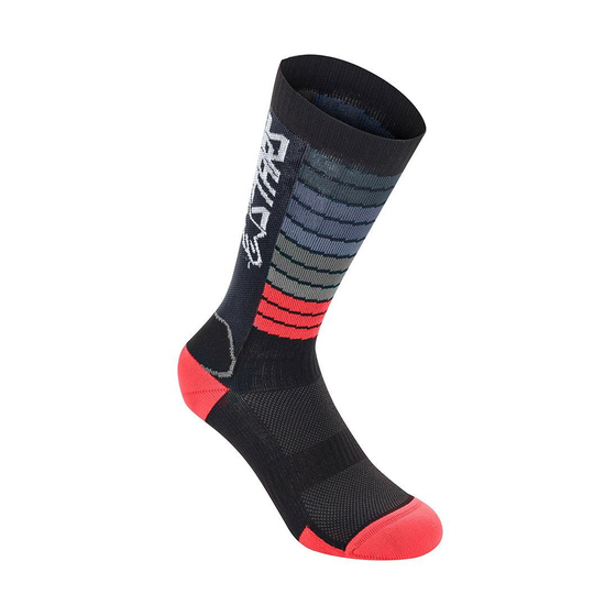 Sosete Alpinestars Drop Socks 22 Black/Bright Red L