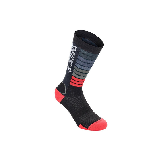 Sosete Alpinestars Drop Socks 22 Black/Bright Red S