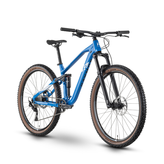 Bicicleta Full Suspension Raymon 120 3.0 - 29 Inch, M, Albastru, Marime produs: M