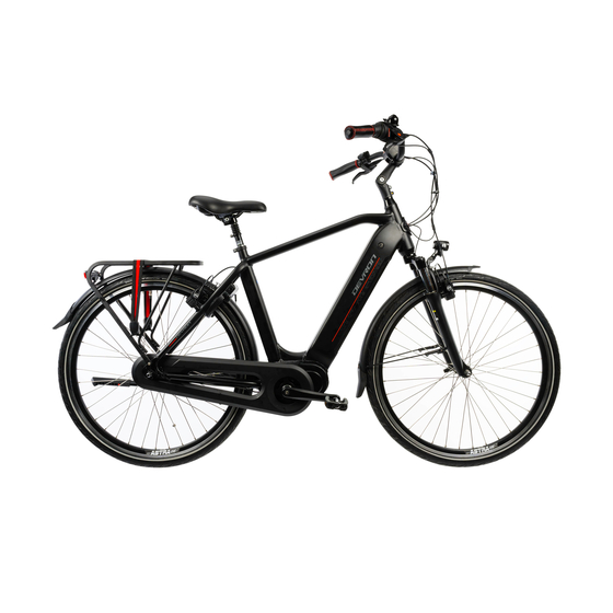 Bicicleta Electrica Devron 28431CN8 - 28 Inch, L, Negru