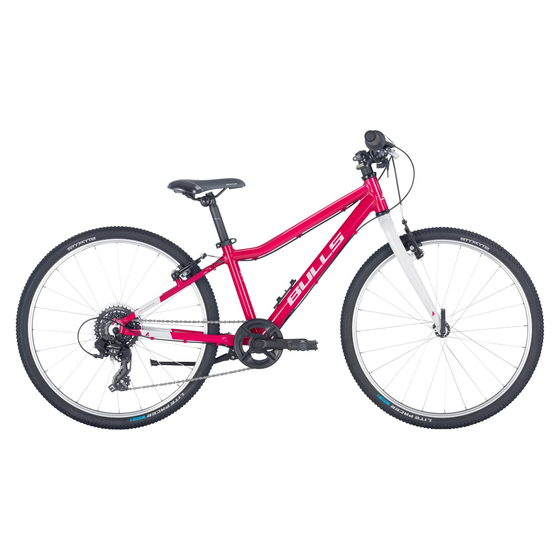 Bicicleta Copii Bulls Tokee Lite 24  - 24 Inch, XS, Rosu, Culoare produs: Rosu