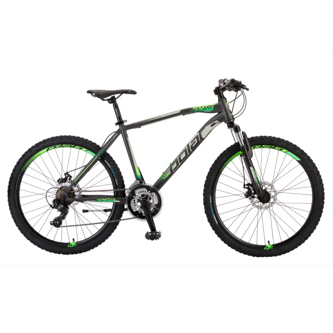 Bicicleta Mtb Polar Wizard 1.0 - 26 Inch, XL, Gri-Verde