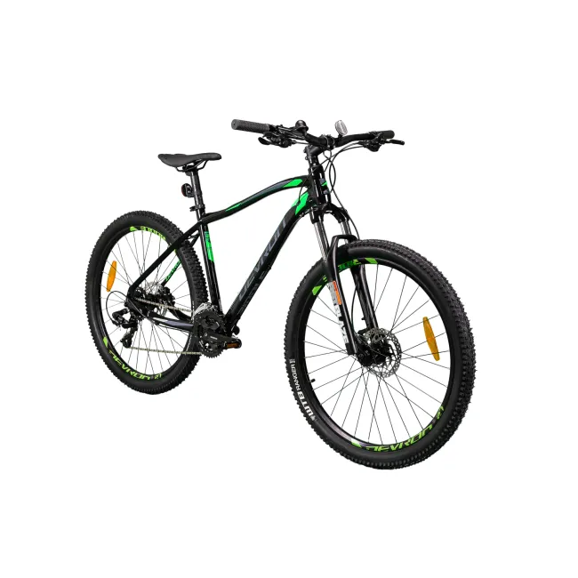 Bicicleta Mtb Devron Riddle 2023 RM1.7 - 27.5 Inch, M, Negru-Verde