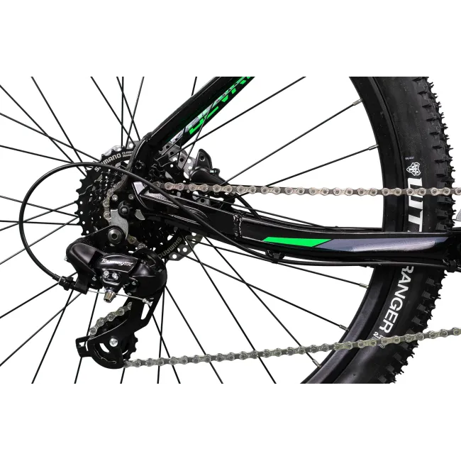 Bicicleta Mtb Devron Riddle 2023 RM1.7 - 27.5 Inch, M, Negru-Verde