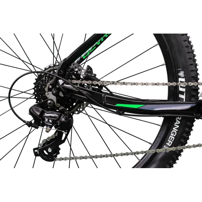 Bicicleta Mtb Devron Riddle 2023 RM1.7 - 27.5 Inch, S, Negru-Verde