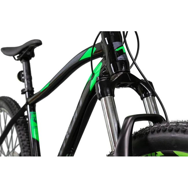 Bicicleta Mtb Devron Riddle 2023 RM1.7 - 27.5 Inch, S, Negru-Verde