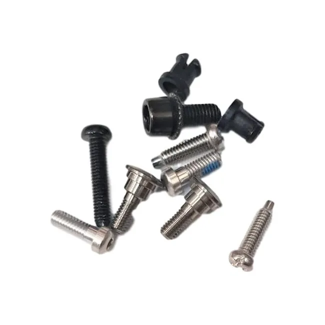 07 X9 Rd Composite Cage Screw/Bolt Kit - Silver-Black