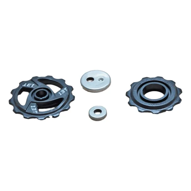 5.0 Rear Derailleur Pulley Assy - Silver-Black