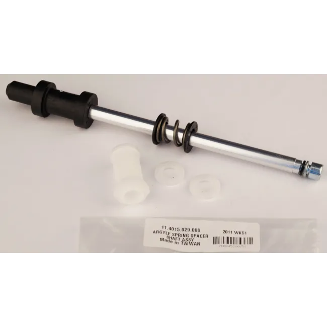 Argyle Spring Spacer/Shaft Assy - 100 Mm, Silver-Black