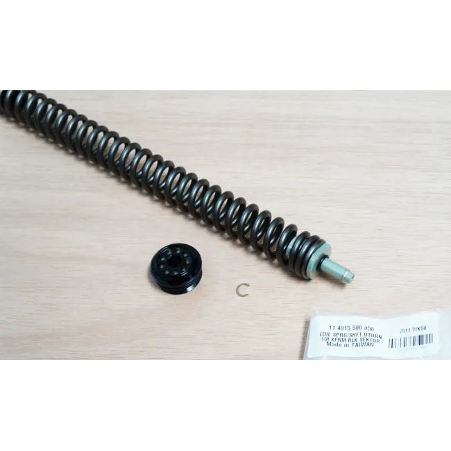 Coil Spring U-Turn/Shaft/Top Cap Assy x-Firm 2011 Sektor - 140 mm