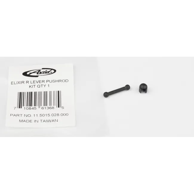 Elixir Lever Pushrod/Coupling Kit Avid - Black