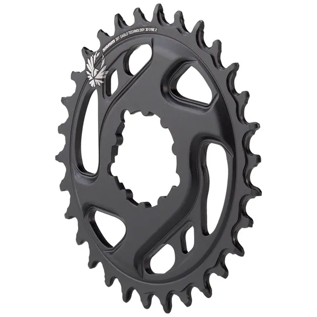 Foaie Angrenaj Sram X-Sync2 Eagle Boost - Alu Coldforged, 12 Viteze, 34 T, Negru