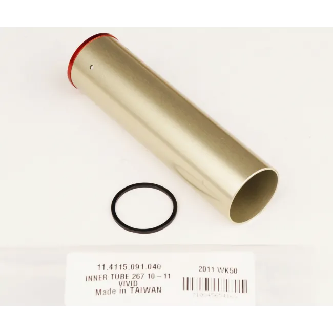 Inner Tube/Rings, Shock Body - 2010-2011 Vivid - 267 Mm, Silver