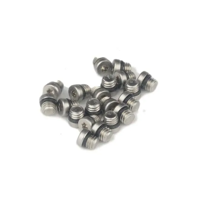 Reservoir Bleed Screw/O-Ring Stainless - Silver