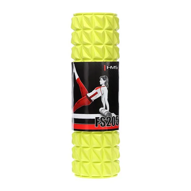 Rola Fitness Masaj HMS FS205 - 45 x 13.5 Cm, Galben