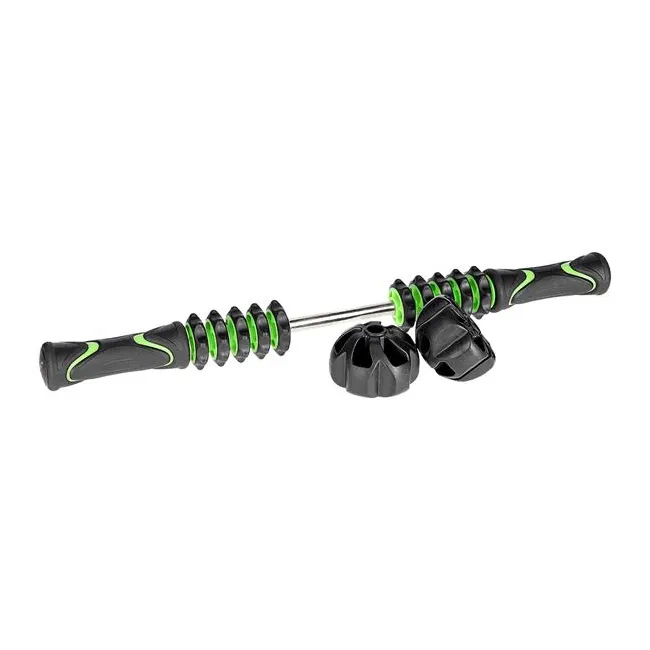 Rola Masaj Hms Ms01 - L50 Cm, Negru-Verde
