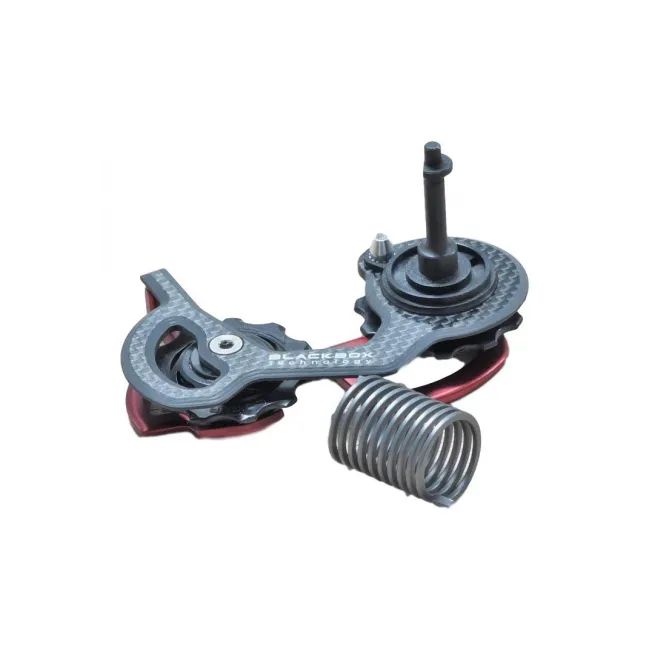 Select X0 Rear Derailleur Cage Kit Carbon - Short, Red