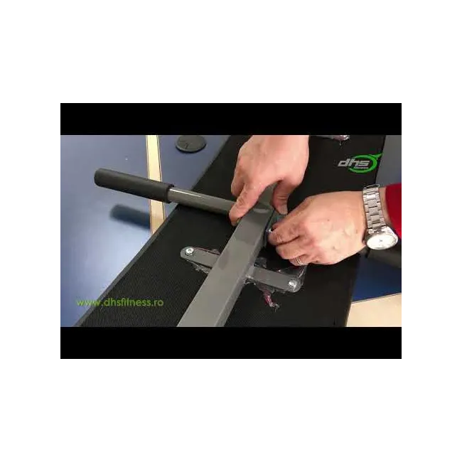 Banca Curbata Abdomene Dhs 1011 - Negru