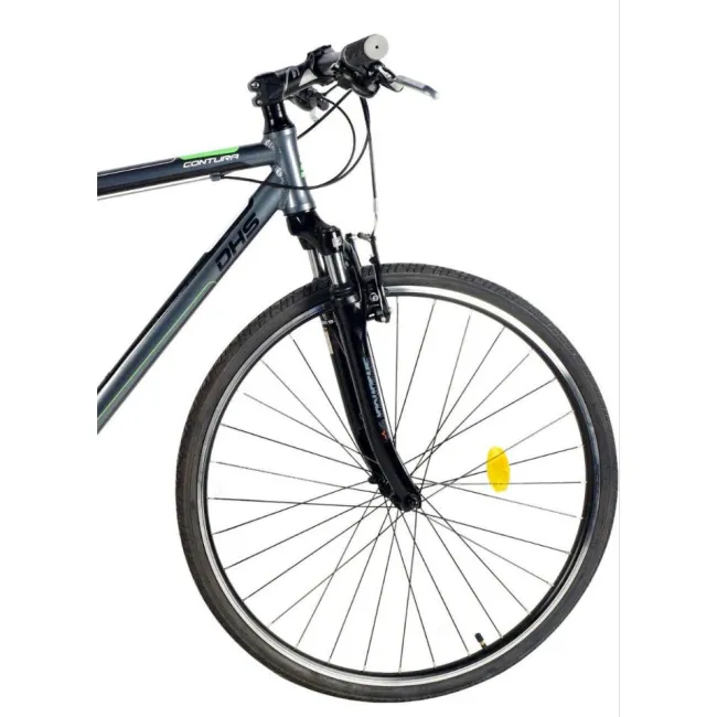 Bicicleta Oras Contura 2865 - 28 Inch, L, Gri-Rosu