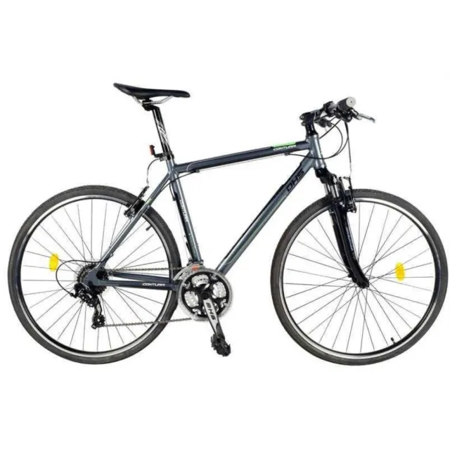Bicicleta Oras Contura 2865 - 28 Inch, L, Gri-Rosu