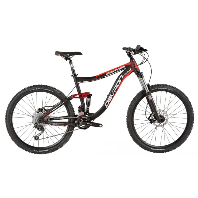 Bicicleta Mtb Devron Zerga Fs 6.7 M Negru/Rosu 27.5 Inch