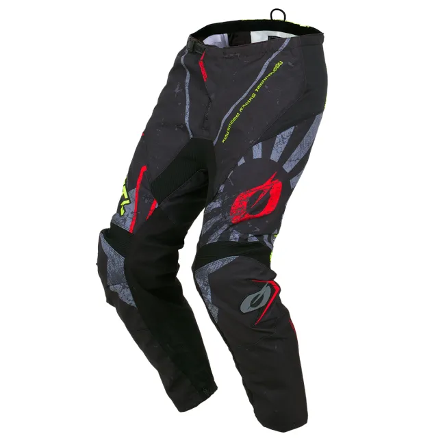 Pantaloni ciclism O'Neal Element Zen - 32/48, Negru-Galben Neon