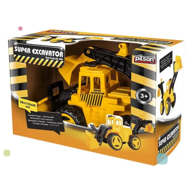 Excavator pentru copii Super Excavator 110 cm