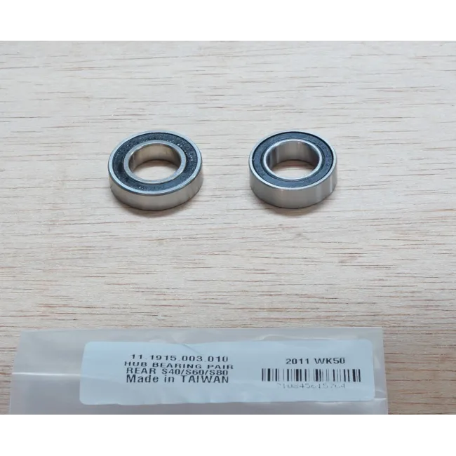 Hub Bearings Rear Pair S40/S60/S80 - Silver