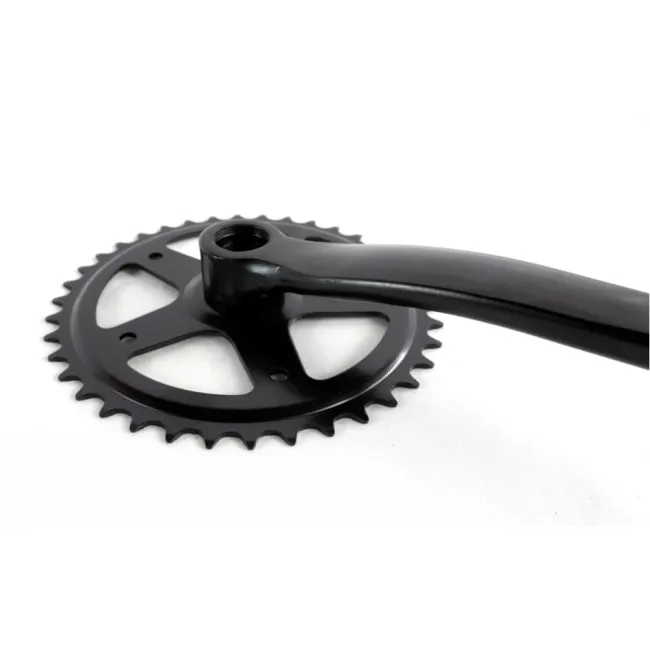 Angrenaj Pedalier Mtb Clasic - Brat 170 Mm, 1 x 1 Viteze, 38T, Negru