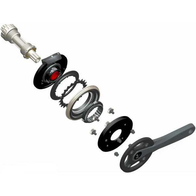 Angrenaj Pedalier Truvativ Hammerschmidt Fr - 2x9 Viteze, 24-22t