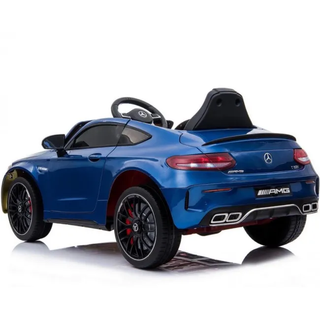 Masina Electrica Mercedes-Benz AMG C63s QY1588 - Albastru