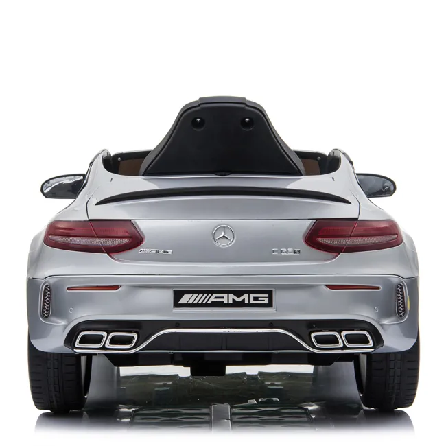 Masina Electrica Mercedes-Benz AMG C63s QY1588 - Argintiu
