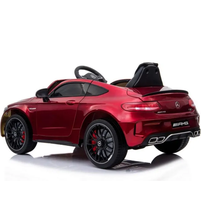 Masina Electrica Mercedes-Benz AMG C63s QY1588 - Rosu