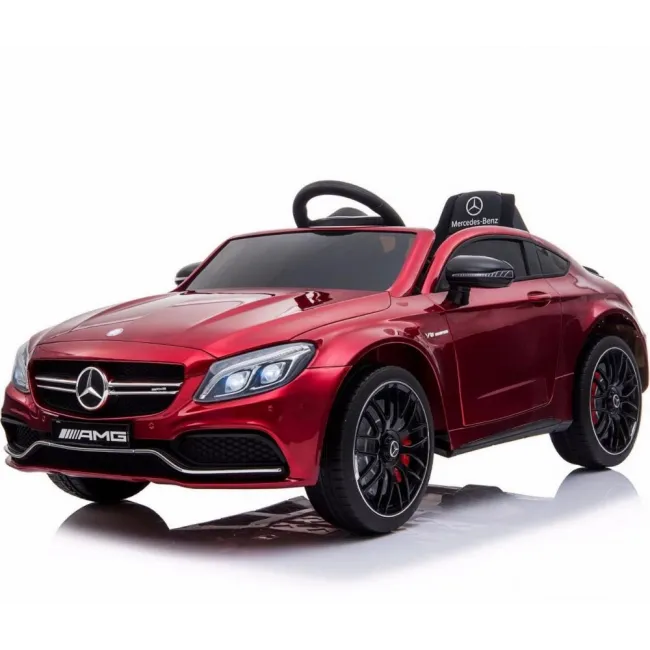 Masina Electrica Mercedes-Benz AMG C63s QY1588 - Rosu