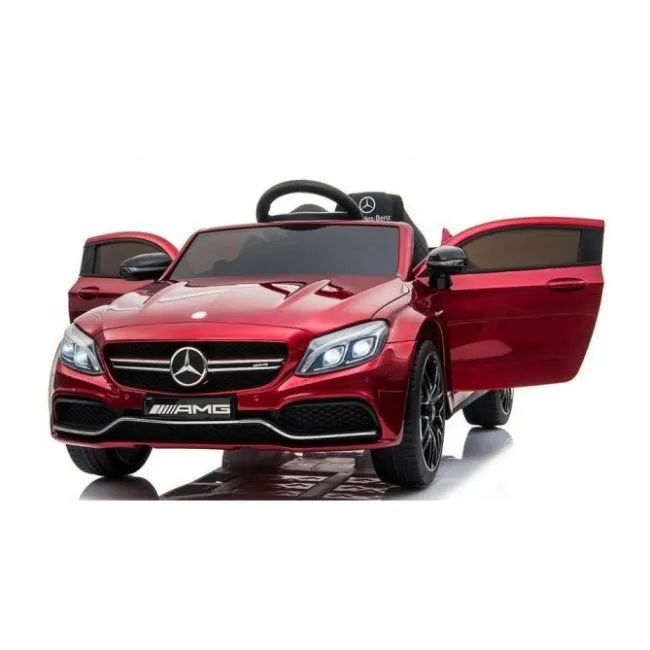 Masina Electrica Mercedes-Benz AMG C63s QY1588 - Rosu