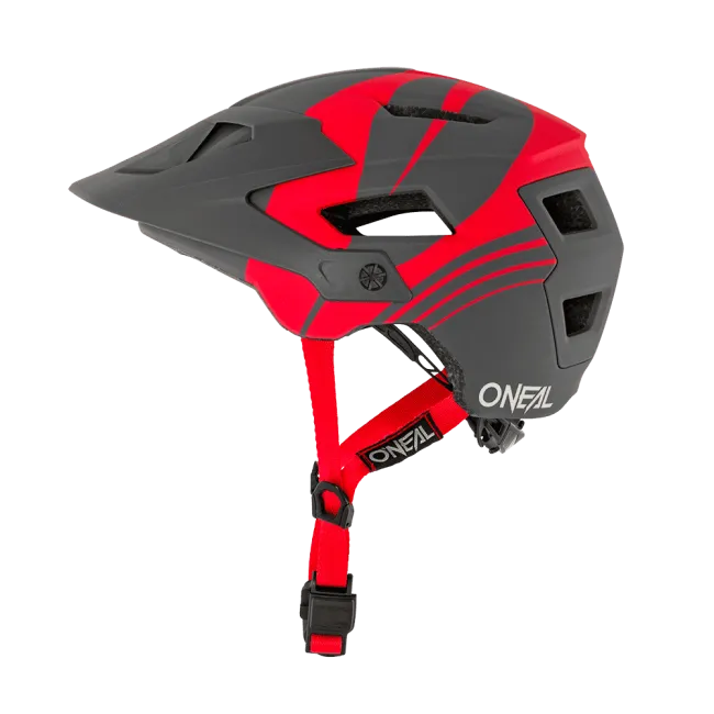 Casca Ciclism O'Neal Pike Defender Nova - 54-58 Cm, XS-M, Gri-Rosu