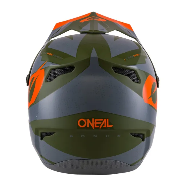 Casca Integrala O'Neal Sonus Deft - M (57/58 Cm), Gri/Portocaliu