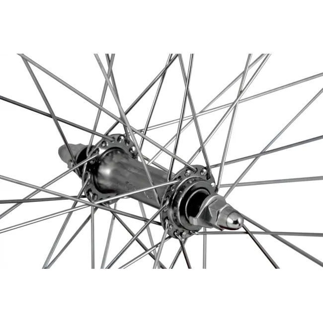 Roata Fata Bicicleta Cerurim, Janta Atlas, 559 x 18, 26 Inch, Negru